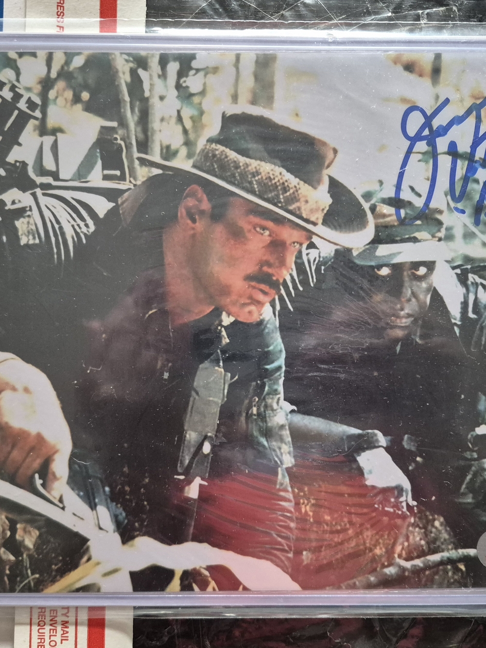 Jesse Ventura "The Predetor" Hand Signed Autograph Authenticated By Beckett COA